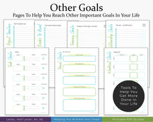 Load image into Gallery viewer, Goal Planner Printable Planner