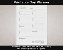 Load and play video in Gallery viewer, Daily planner bundle printable planner
